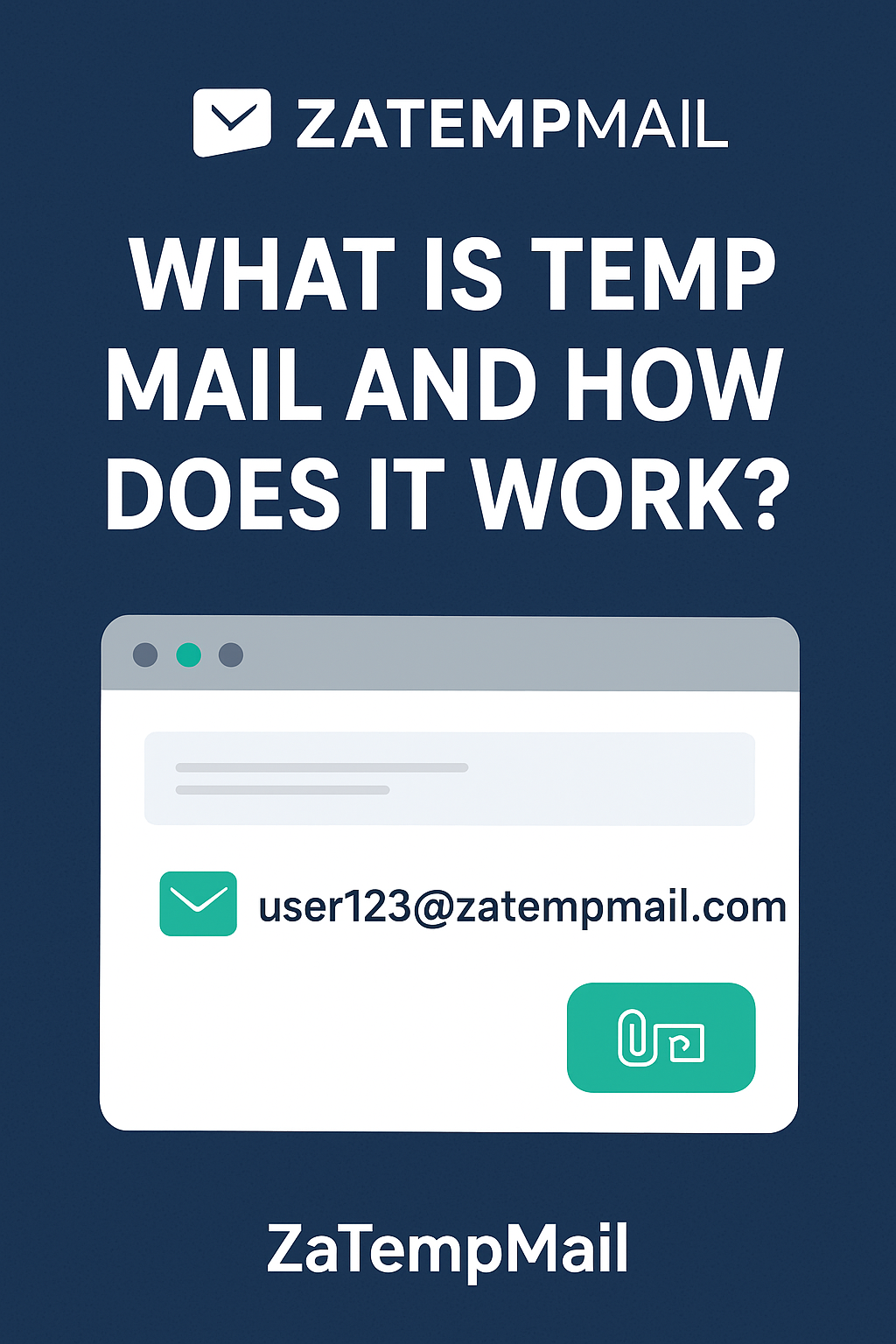 What is Temp Mail and How It Works | Free Disposable Email – ZaTempMail